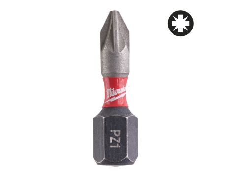 Milwaukee - Bity udarowe Shockwave PZ1 25mm-2szt. - 4932430860