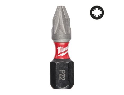 Milwaukee - Bity udarowe Shockwave PZ2 25mm-2szt. - 4932430863