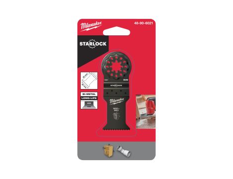 Milwaukee - Brzeszczot bimetalowy 35x42mm do cięcia wgłębnego - 48906021 - 2