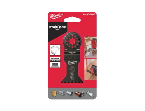 Milwaukee - Brzeszczot bimetalowy 43x47mm do cięcia wgłębnego - 48906035 - 2