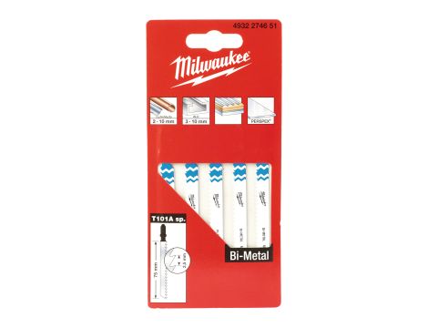 Milwaukee - Brzeszczoty 75/2,5 mm 1 op. = 5 szt. - 4932274651 - 2