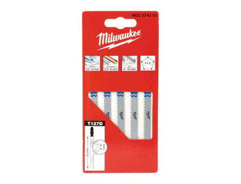 Milwaukee - Brzeszczoty 75/3 mm 1 op. = 5 szt. - 4932274315 - 2