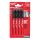 Milwaukee - Cienkie markery  czarne - 4szt. - 48223154