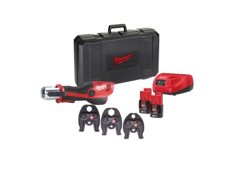Milwaukee - M12HPT-202C V-SET-FL SK.ZACISKARKA HYDR. - 4932430266