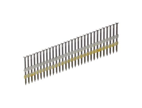 Milwaukee - Gwoździe 20° pierścieniowe okrągły łeb jasny 65mm 2000szt. - M18 FFN21 - 4932492587 - 2