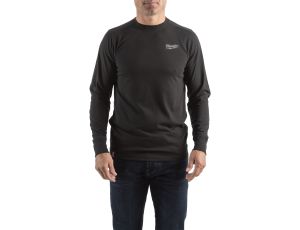 Milwaukee - HTLSBL-L T-shirt z długim rękawem - czarny - 4932492985