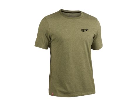 Milwaukee - HTSSGN-XXL T-shirt z krótkim rękawem - zielony - 4932492982