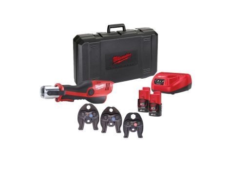 Milwaukee - M12HPT-202CV-SET2-FL SK.ZACISKARKA HYDR. - 4932451661