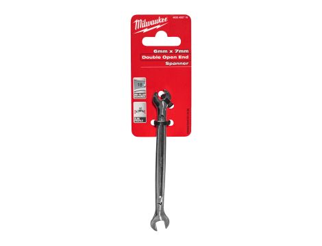 Milwaukee - Klucz dwustronnie płaski - 6x7mm - 4932492716 - 2