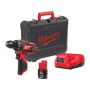 Milwaukee - M12BDD-201C subkompaktowa wiertarko-wkrętarka - 4933479439 - 2