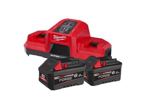 Milwaukee - M18 FORGE NRG 602 PODWÓJNA ŁADOWARKA - 4933498549
