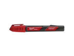Milwaukee - Marker czerwony olejowy 1 szt - 4932492143 - opakowanie 12 szt. Cena za szt.