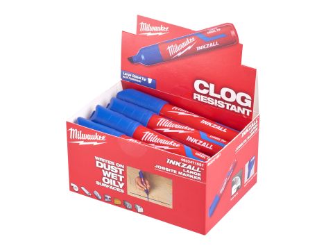 Milwaukee - Marker L niebieski - 1 szt. - 4932471557 - opakowanie 12 szt. Cena za szt. - 2