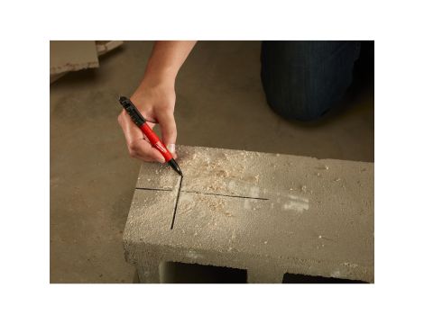 Milwaukee - Marker ze standardową końcówką - niebieski - 1 szt. - 4932492126 - opakowanie 36 szt. Cena za szt. - 3