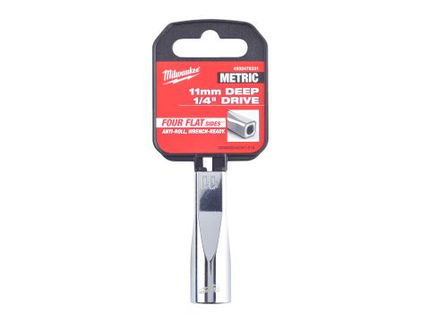 Milwaukee - Nasadka 1/4" 11mm długa (metryczna) - 4932478331 - 2