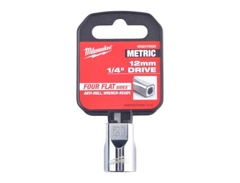Milwaukee - Nasadka 1/4" 12mm standardowa (metryczna) - 4932478320 - 2