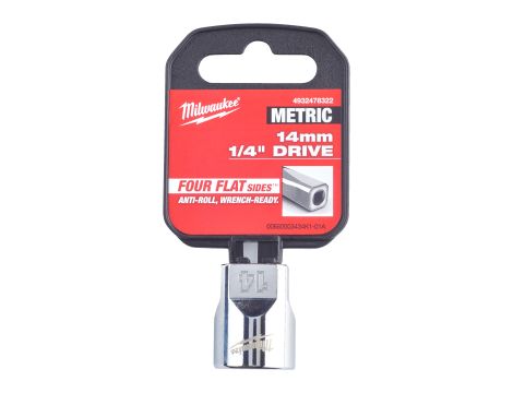 Milwaukee - Nasadka 1/4" 14mm standardowa (metryczna) - 4932478322 - 2