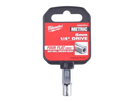 Milwaukee - Nasadka 1/4" 5mm standardowa (metryczna) - 4932478312 - 2