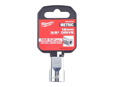 Milwaukee - Nasadka 3/8" 12mm standardowa (metryczna) - 4932478342 - 2