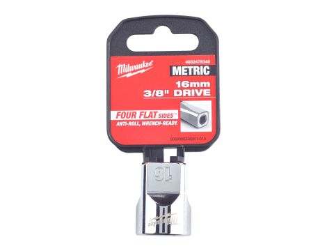 Milwaukee - Nasadka 3/8" 16mm standardowa (metryczna) - 4932478346 - 2
