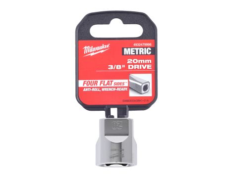 Milwaukee - Nasadka 3/8" 20mm standardowa (metryczna) - 4932479996 - 2