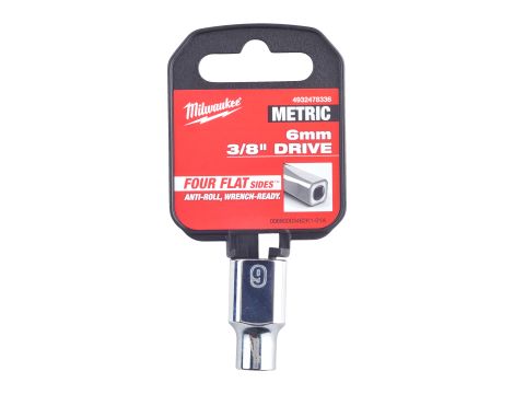 Milwaukee - Nasadka 3/8" 6mm standardowa (metryczna) - 4932478336 - 2