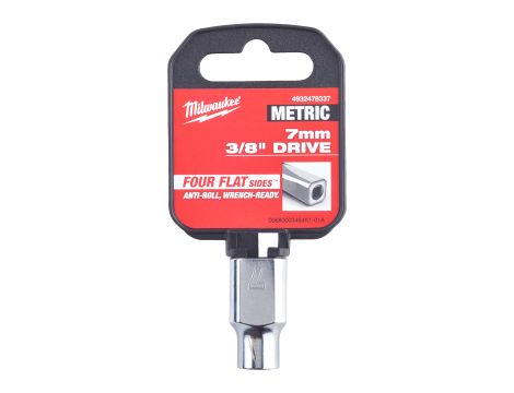 Milwaukee - Nasadka 3/8" 7mm standardowa (metryczna) - 4932478337 - 2