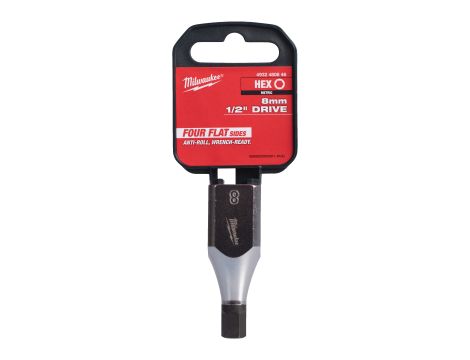 Milwaukee - Nasadka trzpieniowa Hex 1/2"  8mm - 4932480846 - 2