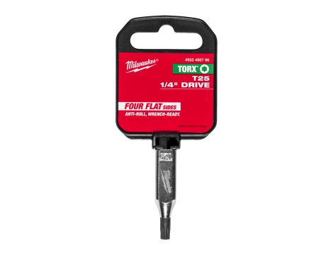 Milwaukee - Nasadka trzpieniowa Torx 1/4"  T25 - 4932480796 - 2