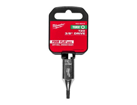 Milwaukee - Nasadka trzpieniowa Torx 3/8"  T20 - 4932480802 - 2