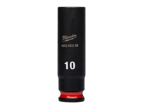 Milwaukee - Nasadka udarowa długa SHW 1/4" 10 mm, Hex - 4932480259