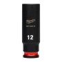 Milwaukee - Nasadka udarowa długa SHW 1/4" 12 mm, Hex - 4932480261 - 2