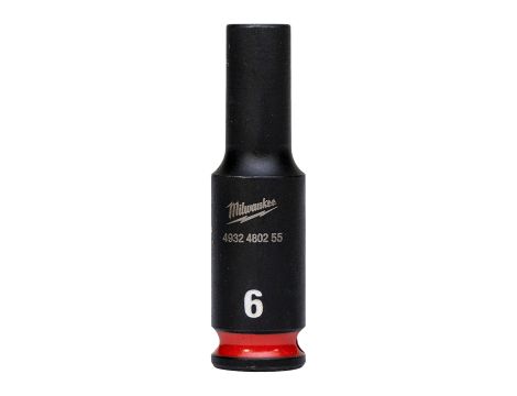 Milwaukee - Nasadka udarowa długa SHW 1/4" 6 mm, Hex - 4932480255