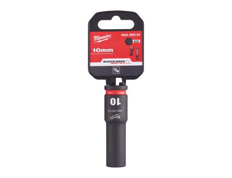 Milwaukee - Nasadka udarowa długa SHW 3/8" 10 mm Hex - 4932480284 - 2