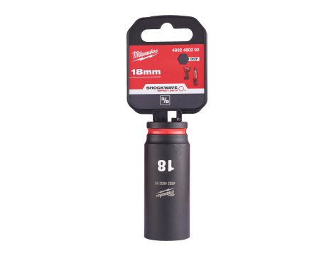 Milwaukee - Nasadka udarowa długa SHW 3/8" 18 mm Hex - 4932480292 - 2