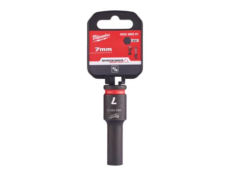 Milwaukee - Nasadka udarowa długa SHW 3/8" 7 mm Hex - 4932480281 - 2