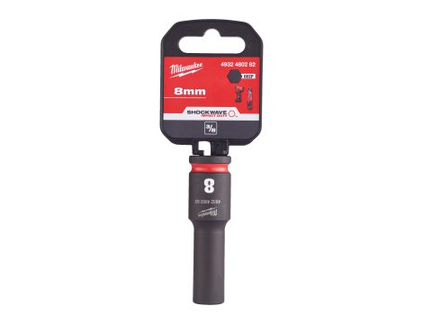 Milwaukee - Nasadka udarowa długa SHW 3/8" 8 mm Hex - 4932480282 - 2