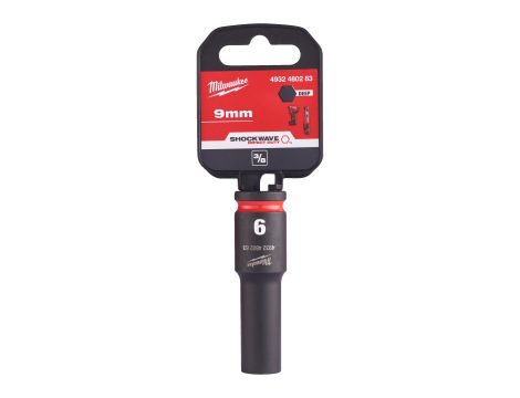 Milwaukee - Nasadka udarowa długa SHW 3/8" 9 mm Hex - 4932480283 - 2