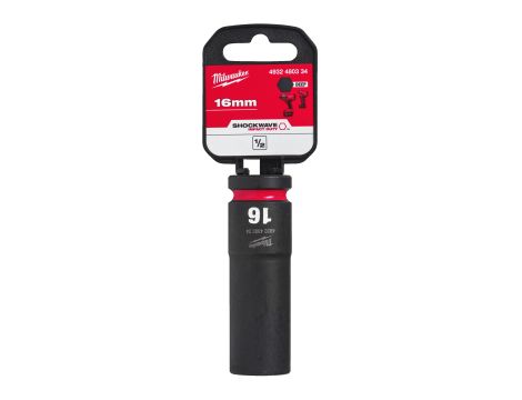 Milwaukee - Nasadka udarowa HEX 1/2" długa 16 mm - 4932480334 - 2