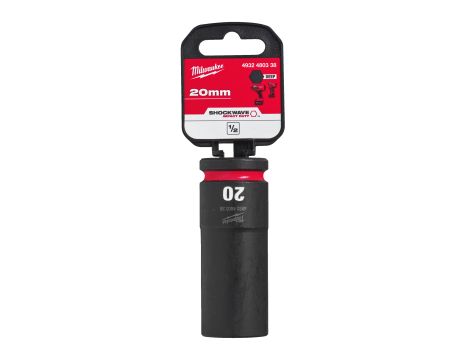 Milwaukee - Nasadka udarowa HEX 1/2" długa 20 mm - 4932480338 - 2