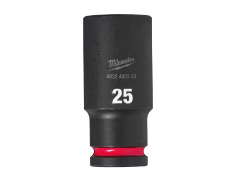 Milwaukee - Nasadka udarowa HEX 1/2" długa 25 mm - 4932480343