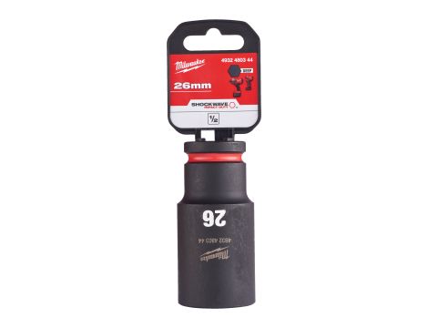 Milwaukee - Nasadka udarowa HEX 1/2" długa 26 mm - 4932480344 - 2
