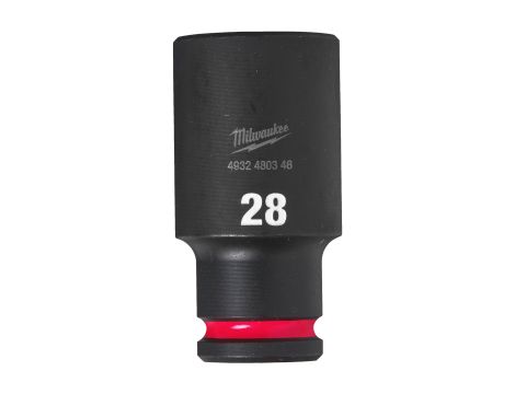 Milwaukee - Nasadka udarowa HEX 1/2" długa 28 mm - 4932480346