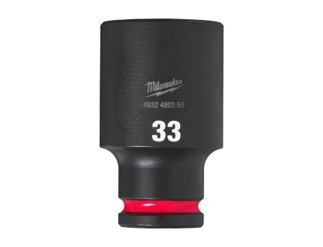 Milwaukee - Nasadka udarowa HEX 1/2" długa 33 mm - 4932480350