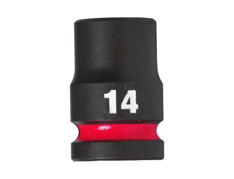 Milwaukee - Nasadka udarowa HEX 1/2" krótka 14 mm - 4932480308