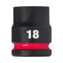 Milwaukee - Nasadka udarowa HEX 1/2" krótka 18 mm - 4932480312 - 2