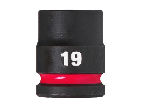 Milwaukee - Nasadka udarowa HEX 1/2" krótka 19 mm - 4932480313