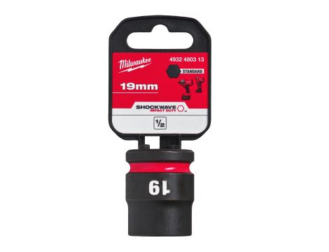 Milwaukee - Nasadka udarowa HEX 1/2" krótka 19 mm - 4932480313 - 2