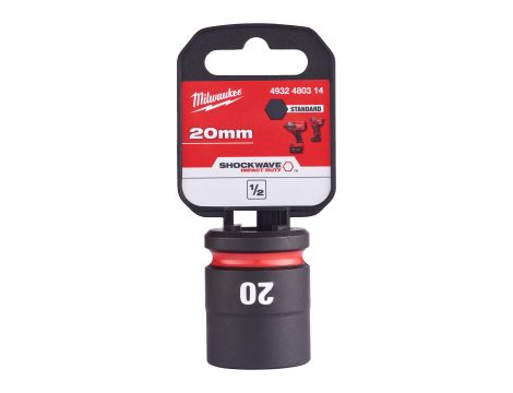 Milwaukee - Nasadka udarowa HEX 1/2" krótka 20 mm - 4932480314 - 2