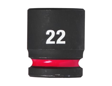 Milwaukee - Nasadka udarowa HEX 1/2" krótka 22 mm - 4932480316